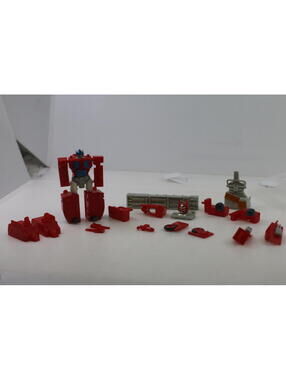 Kabaya Transformers Gum Fire Convoy Optimus Prime Mini Figure Parts Lot